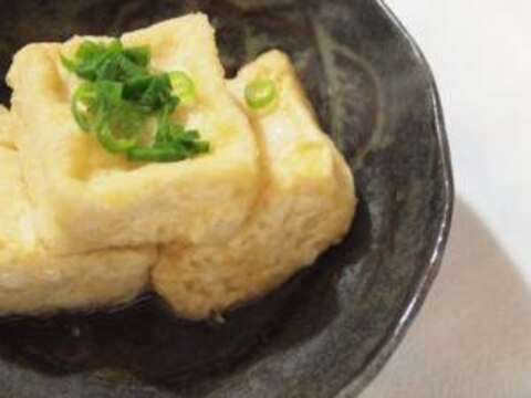 あつあつ揚げだし豆腐